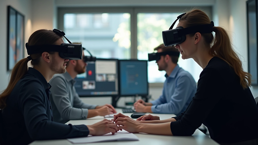 Profesionali komanda dirba prie AR/VR projekto